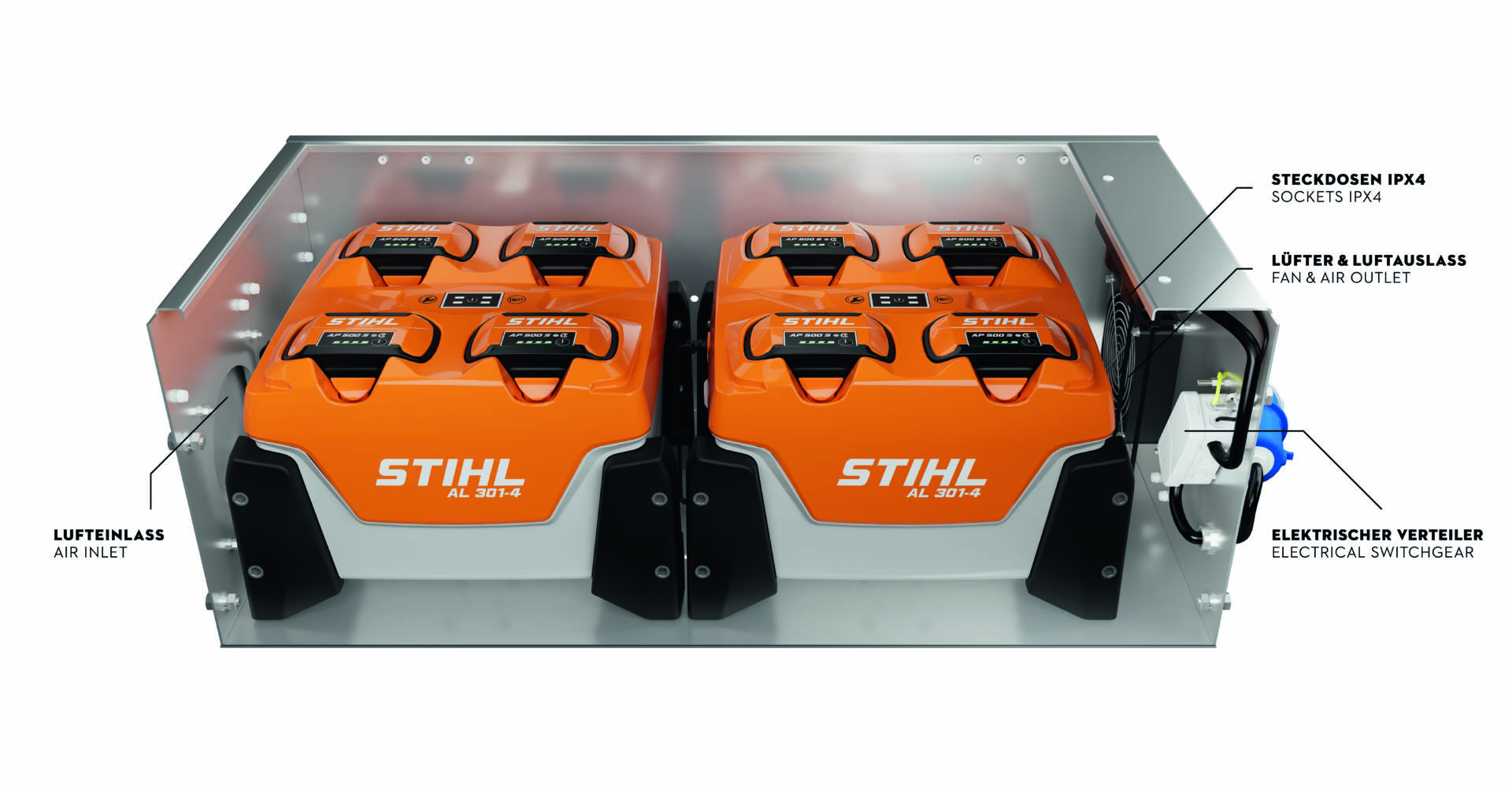 STIHL CB 1 nabíjecí box - Obrázek 8