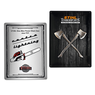 STIHL Plechové dekorační cedule
