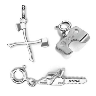 STIHL Stříbrný přívěsek v dárkové krabiččce